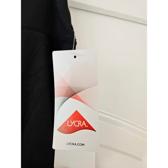 Sunzel Black Flare Leg Lycra XL (14) Stretchy Leggings Pants Comfy Basic NWT - Picture 6 of 9